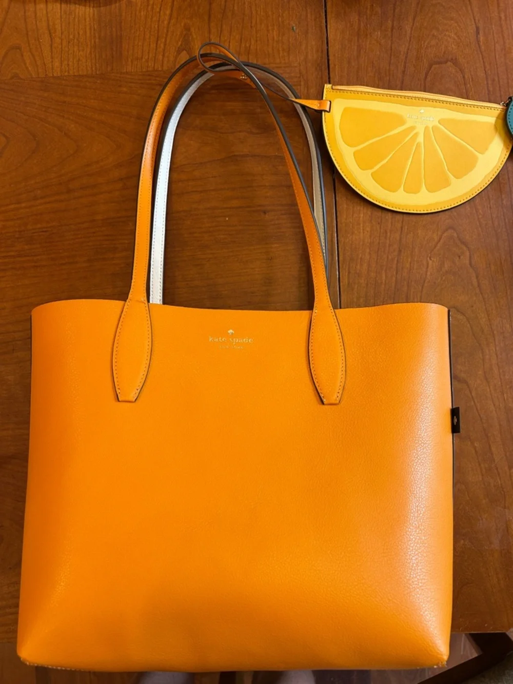 Kate Spade Clementine Reversible Tote EUC